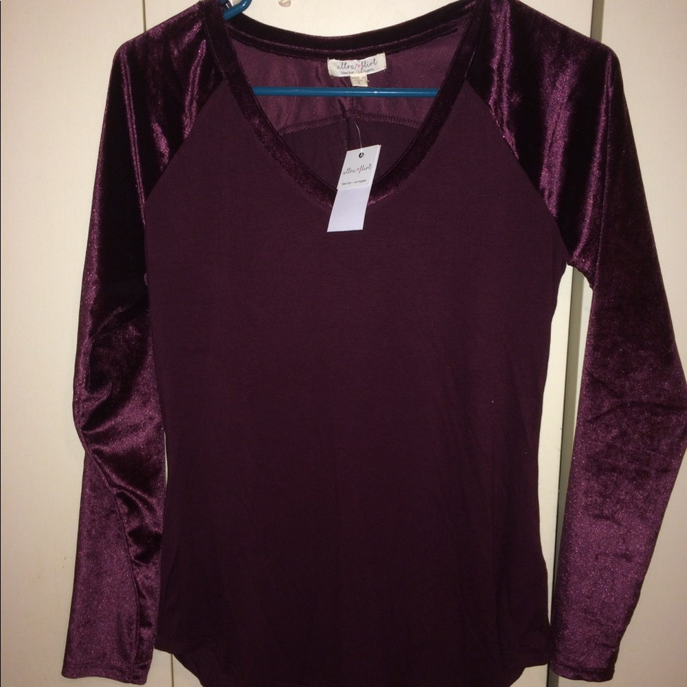 Velvet shirt
